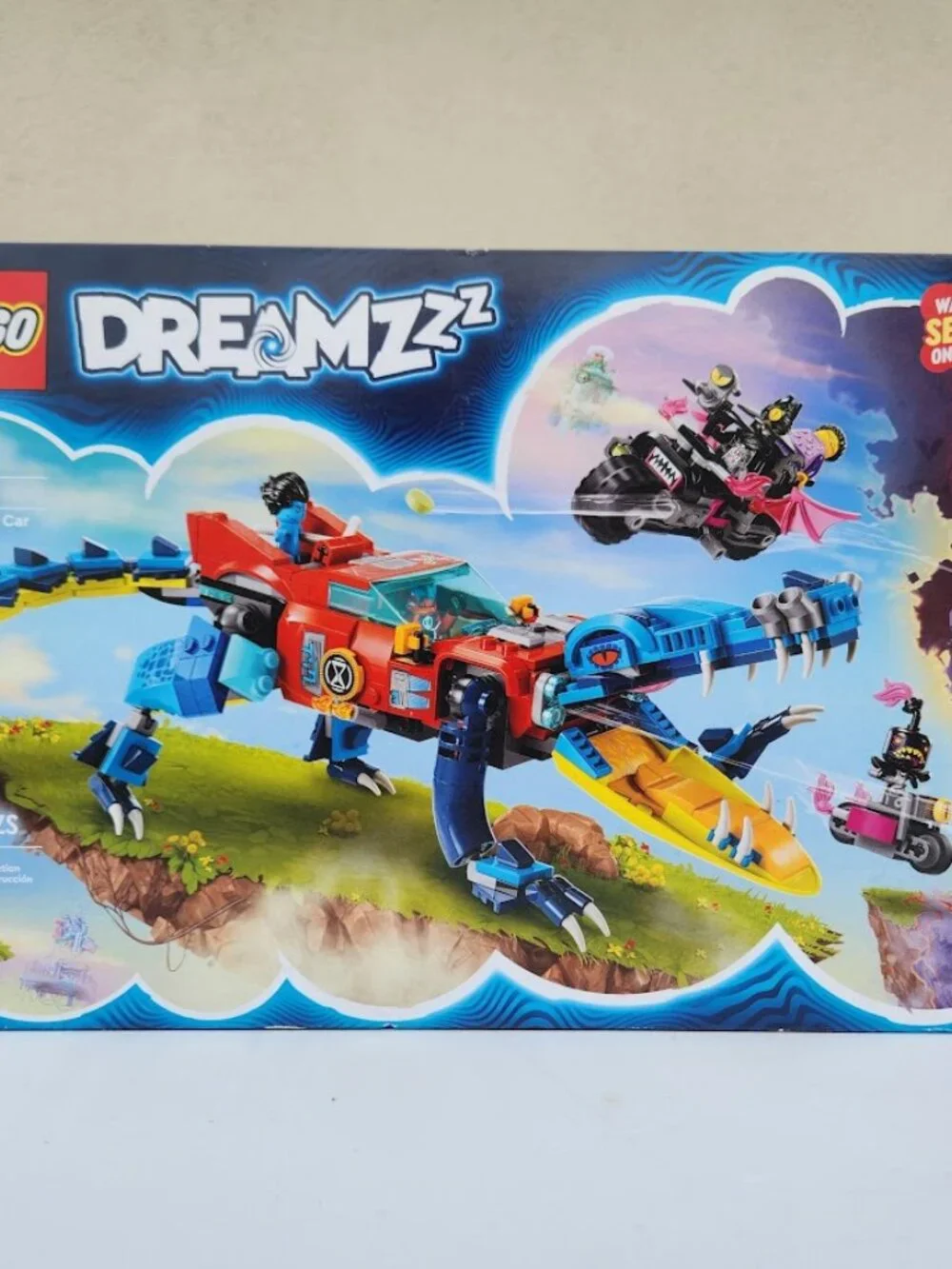 NEW LEGO DREAMZzz Crocodile Off-Road Car Truck Boat 71458 Minifigures 494 Pieces